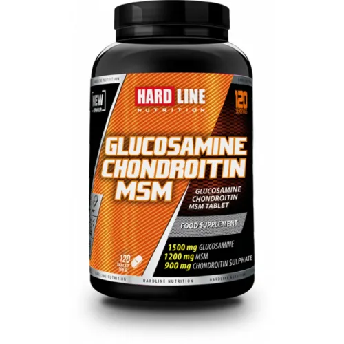 Hardline Glucosamine Chondroitin MSM 120 Tablets