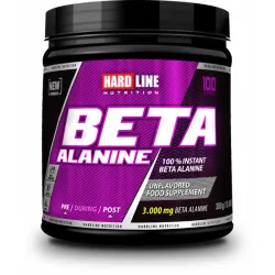 Hardline Nutrition Beta Alanine %100 Instant Beta Alanine 300 g Hardline Nutrition Beta Alanine %100 Instant Beta Alanine 300 g