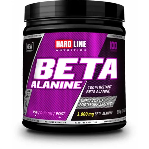 Hardline Nutrition Beta Alanine %100 Instant Beta Alanine 300 g Hardline Nutrition Beta Alanine %100 Instant Beta Alanine 300 g