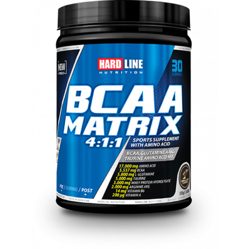 HARDLINE BCAA Matrix Tropical 630g HARDLINE BCAA Matrix Tropical 630g