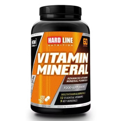 HARDLİNE VİTAMİN MİNERAL 120 TABLET HARDLİNE VİTAMİN MİNERAL 120 TABLET