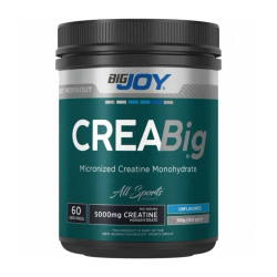 BİG JOY CREABİG Mikronize Kreatin Tozu 300g BİG JOY CREABİG Mikronize Kreatin Tozu 300g