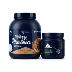Multipower Whey + Creatine Performans Paketi saklama kabı ve shakır hediye Multipower Whey + Creatine Performans Paketi saklama kabı ve shakır hediye