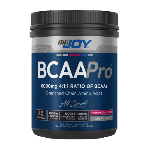 BİG JOY BCAA PRO 4:1:1 Karpuz 400g BİG JOY BCAA PRO 4:1:1 Karpuz 400g