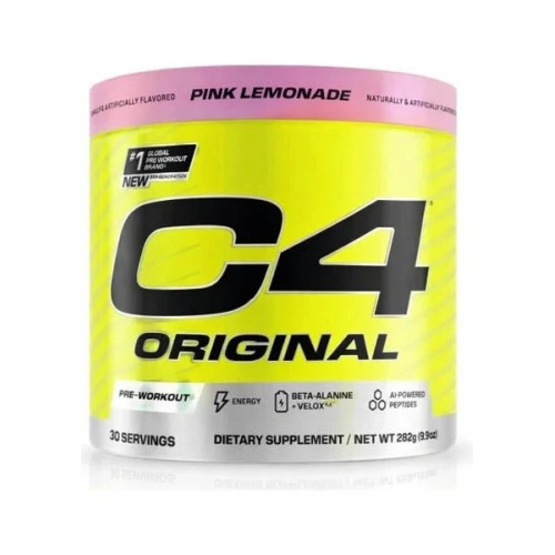 Cellucor C4 Original Pre-Workout 282 g (Pink Lemonade / Pembe Limonata Aromalı) Cellucor C4 Original Pre-Workout 282 g (Pink Lemonade / Pembe Limonata Aromalı)
