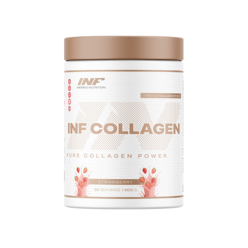 INF Collagen Strawberry 300 Gr 30 Servis INF Collagen Strawberry 300 Gr 30 Servis
