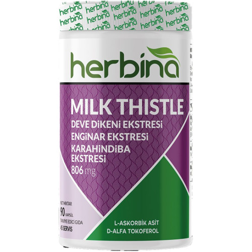 Herbina Milk Thistle 90 Kapsül