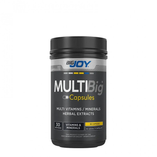 Big Joy MultiBig Vitamin Mineral 90 Kapsül Big Joy MultiBig Vitamin Mineral 90 Kapsül