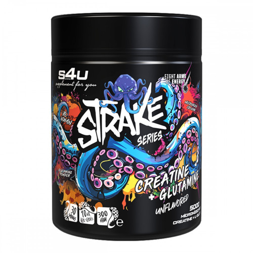 S4U Strike Series Creatine + Glutamine 300g Unflavored