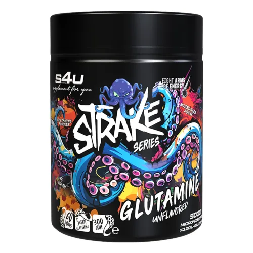 S4U Strike Series Glutamine 300g Pure Micronized Unflavored