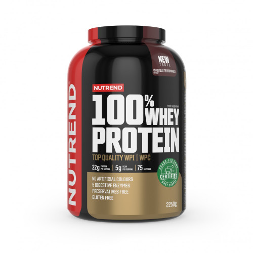 Nutrend 100% Whey Protein 2250 Gr Nutrend 100% Whey Protein 2250 Gr