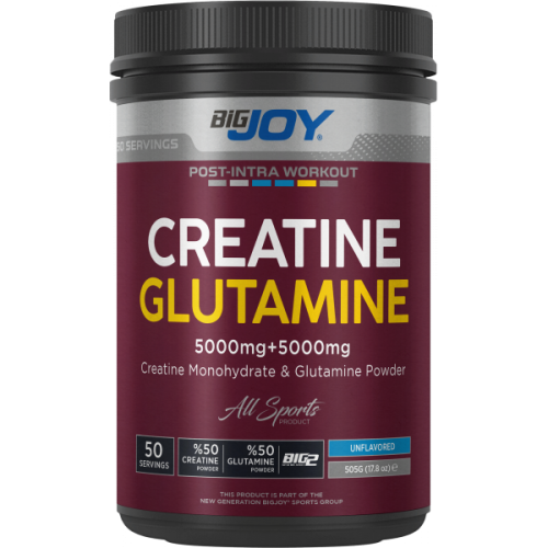 BİG JOY BİG2 CREATİNE + GLUTAMİNE 505 GR BİG JOY BİG2 CREATİNE + GLUTAMİNE 505 GR