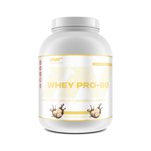 INF Whey Pro 80 Choco Banana 66 Servis