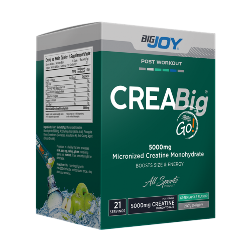 Big Joy Creabig Go! 147 Gr 21 Packets Big Joy Creabig Go! 147 Gr 21 Packets